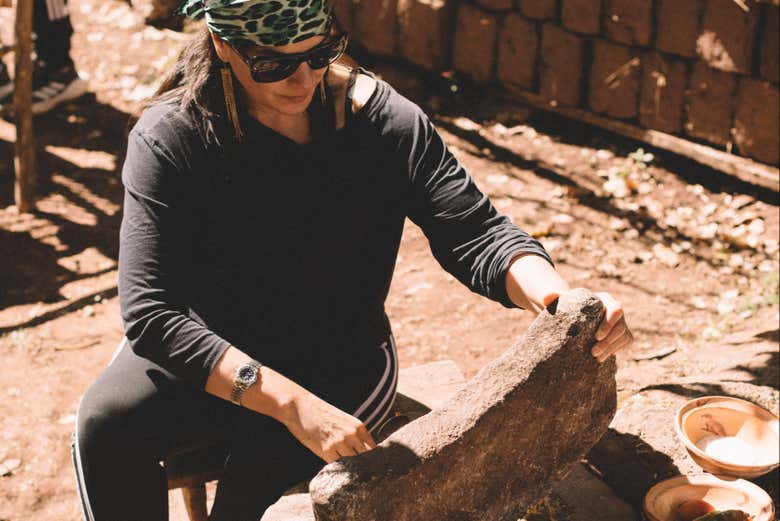 Aprendiendo a preparar uchucuta