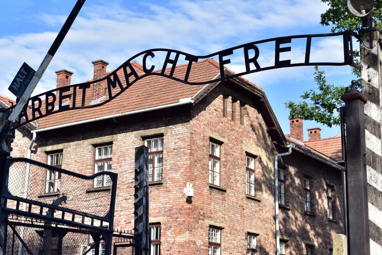 Le camp de concentration d'Auschwitz