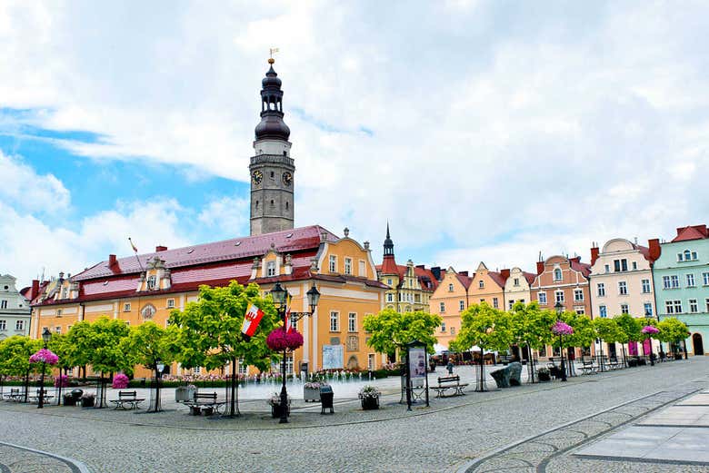 Centre of Boleslawiec