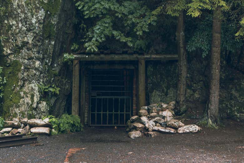 Entrada a los túneles de Osówka