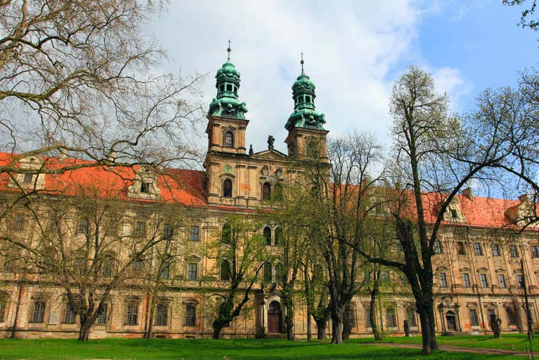 Fachada de la abadía de Lubiaz 