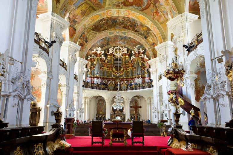 Interior da abadia