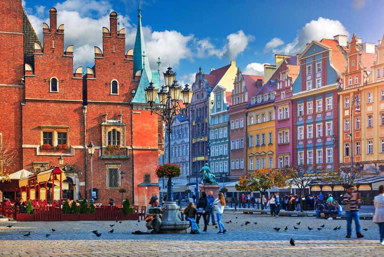 Exploring Wroclaw Old Town