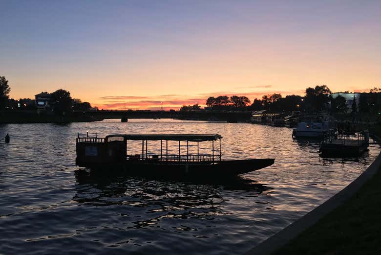 Navegando por el río Vístula