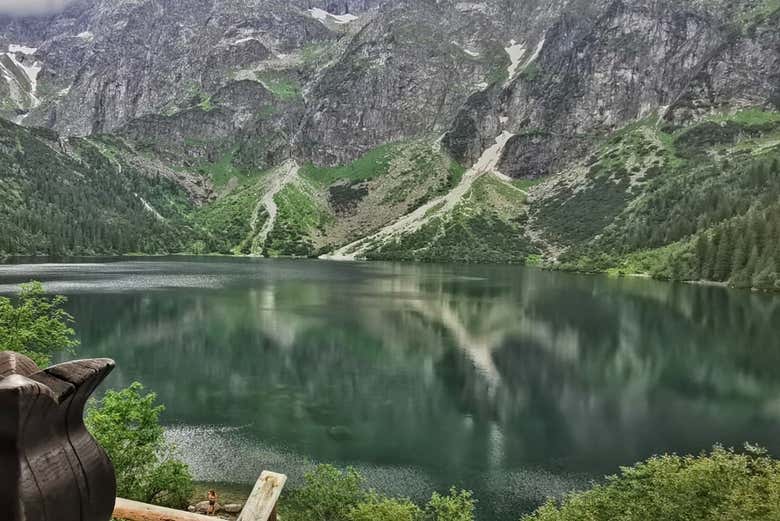 Vista dos montes Tatras