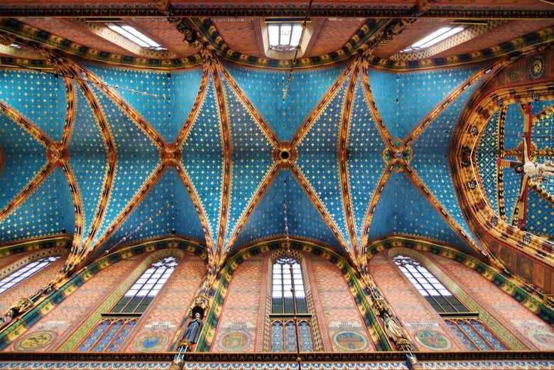 La voûte de la basilique