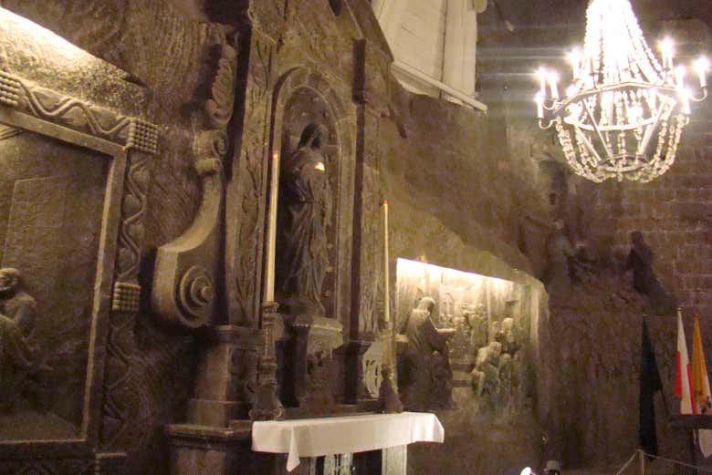 Capilla en las Minas de Sal