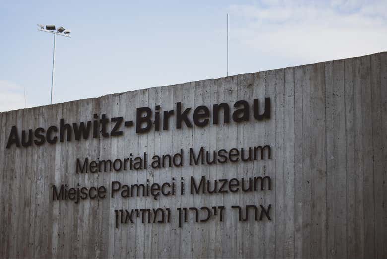 Entrada al Museo Estatal de Auschwitz-Birkenau