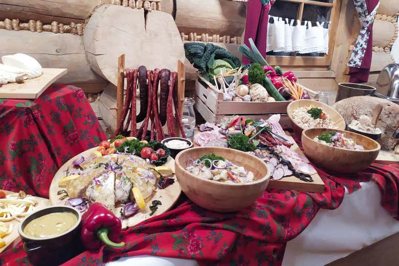 Typical Polish food