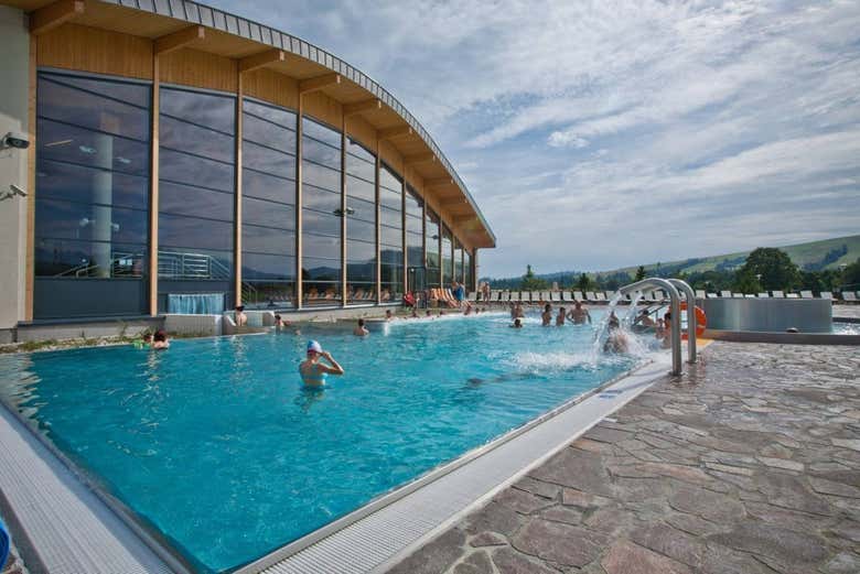 Facilities at the thermal complex of Bialka