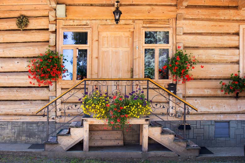 Arquitectura típica de Chochołów