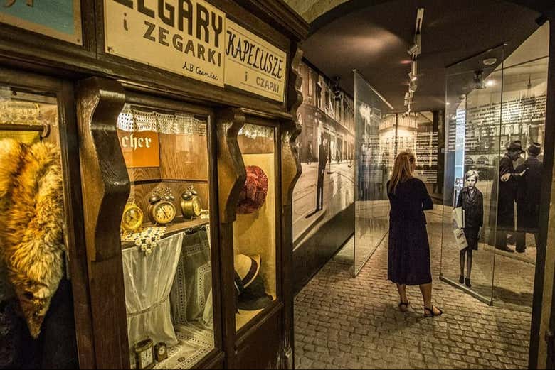 Different historical objects on display