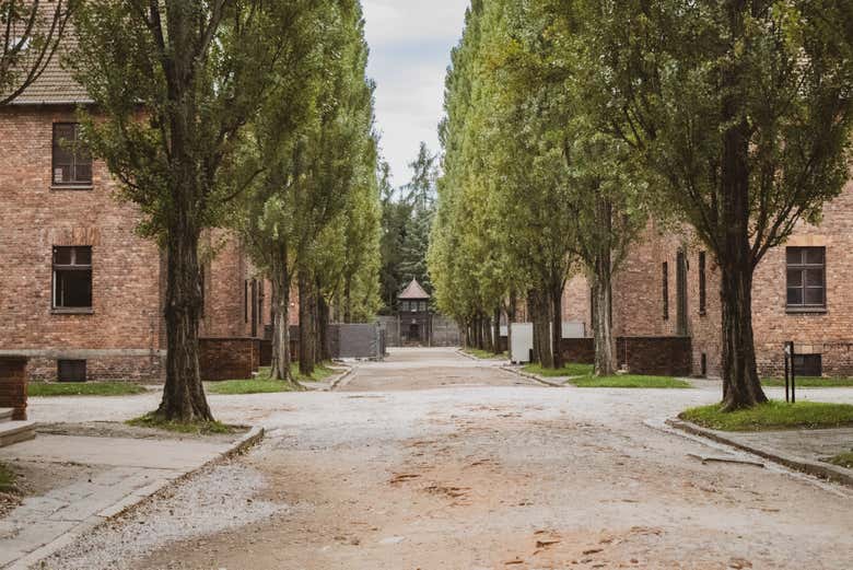 Edificios del Museo Estatal de Auschwitz-Birkenau