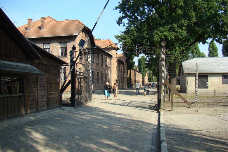 Ingresso di Auschwitz 