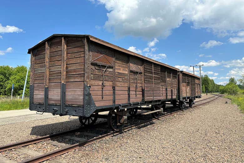 Juden Rampe- where prisoners arrived 