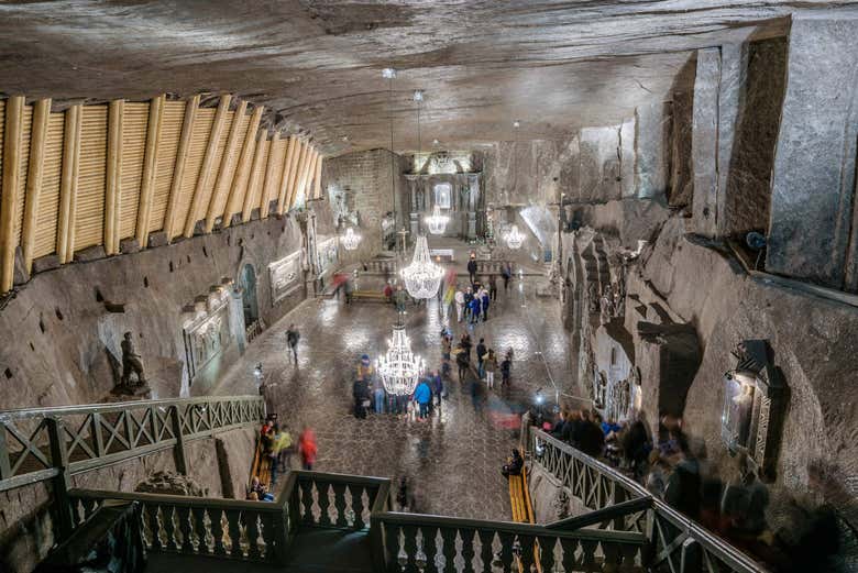 Galerías de las minas de sal de Wieliczka