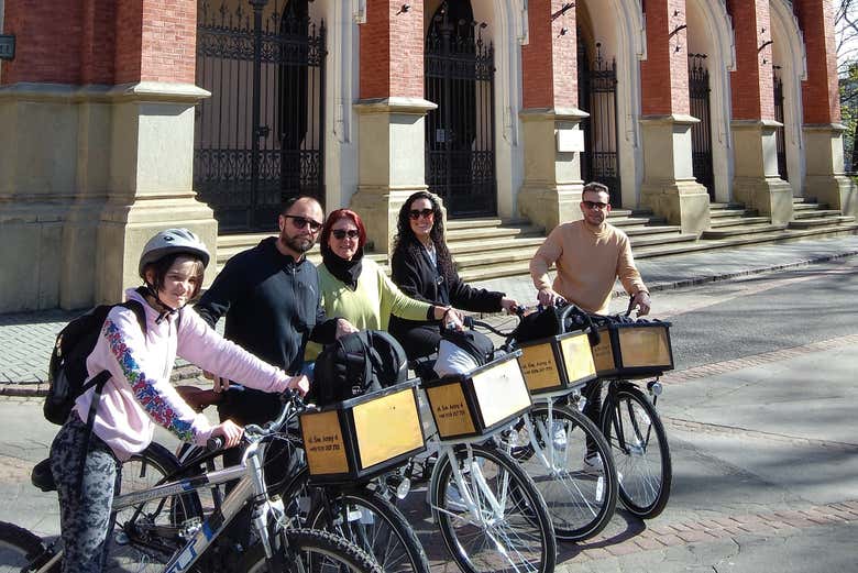 Pedalando por Cracóvia
