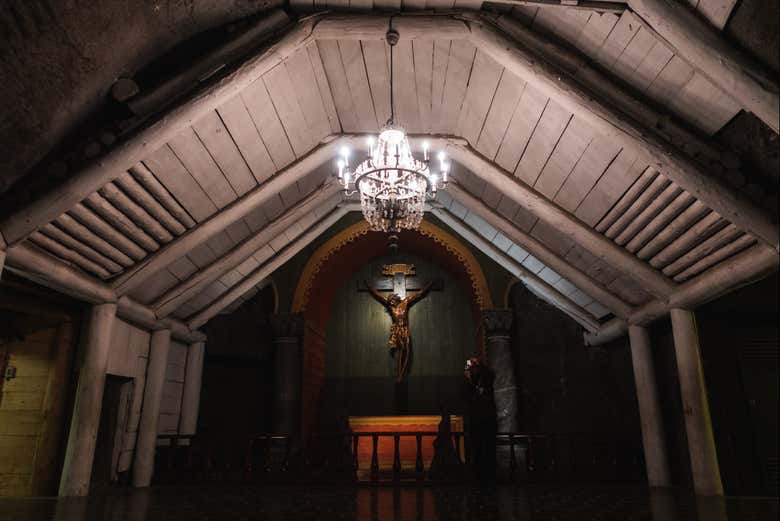 Imagen de Cristo en Wieliczka