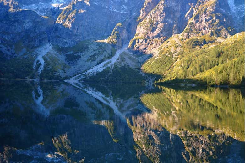 Reflexo dos montes Tatras