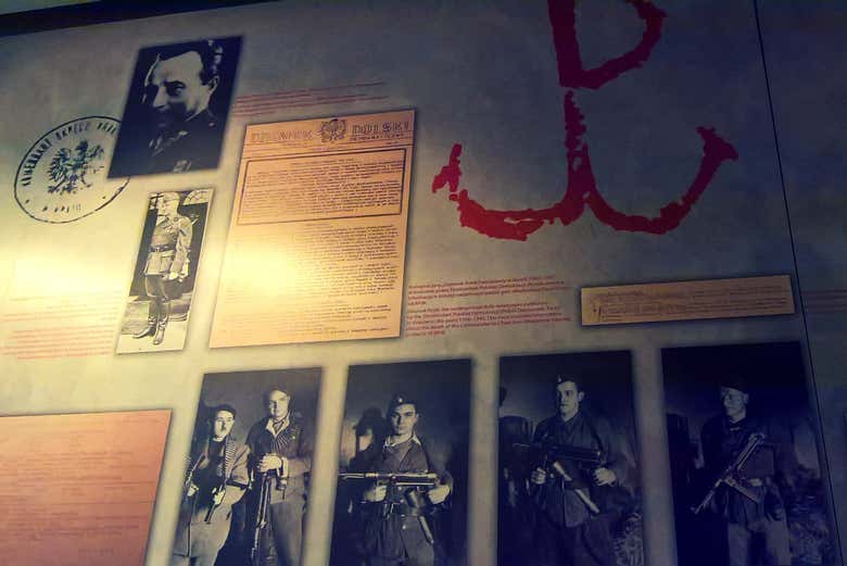 Parte del percorso espositivo