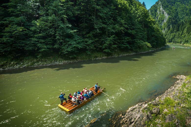 Navigando sul fiume Dunajec