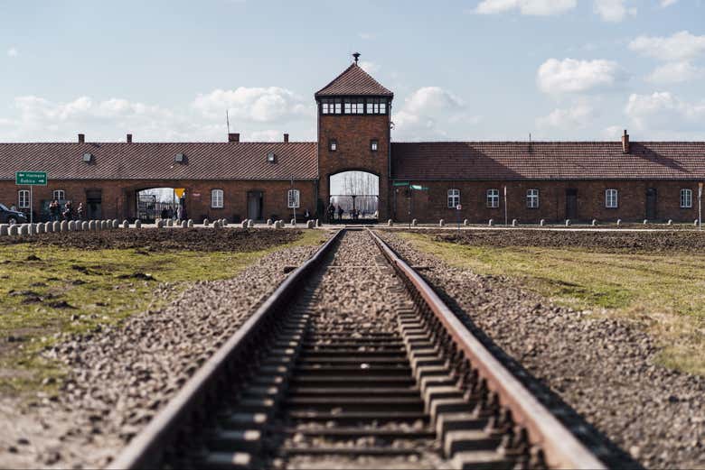 Entrance to Auschwitz