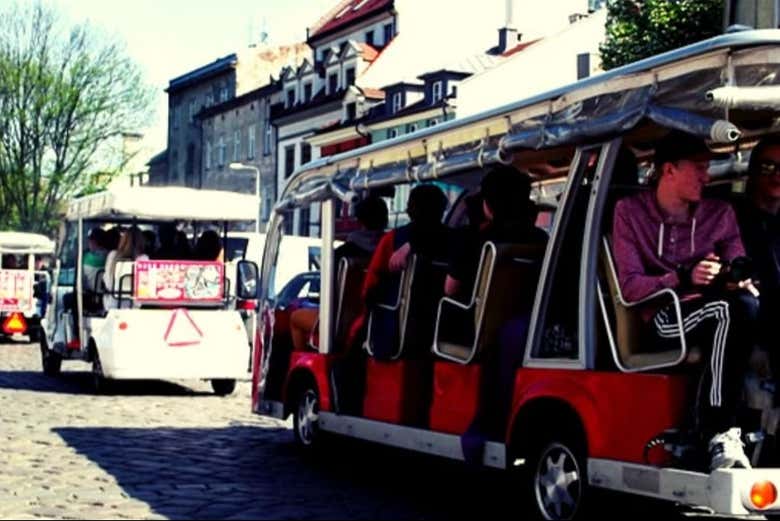 While electric, you'll still tour the city in ultimate comfort