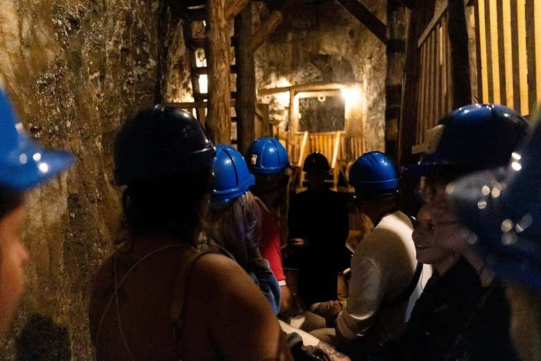 Interior de la Mina de Sal de Bochnia