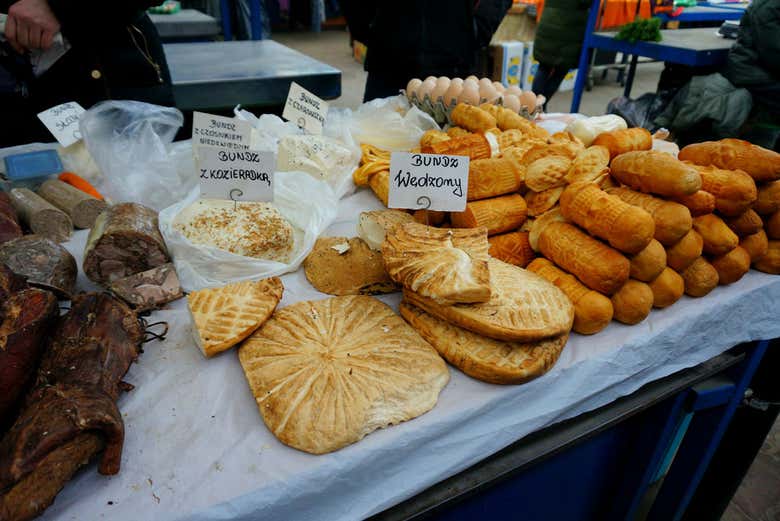 Venta de quesos ahumados polacos
