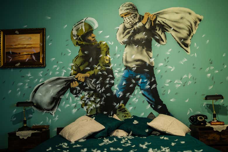 Discover Banksy's iconic works