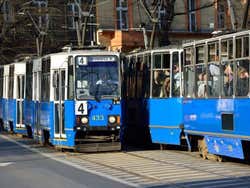Tramways en Cracovie