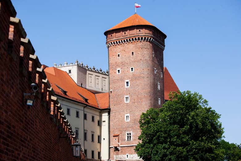 Torre del castillo de Wawel