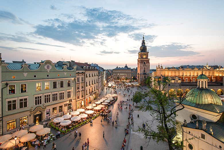 On the Krakow free tour