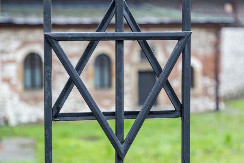 Verja del gueto de Cracovia