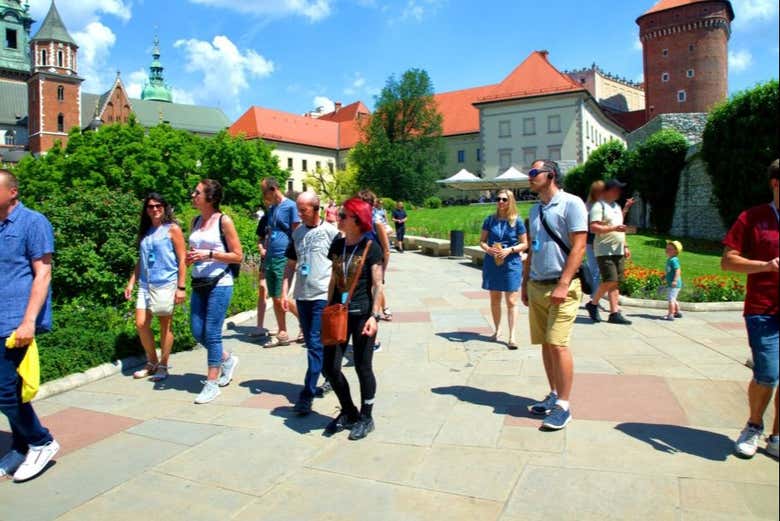 Visitando el castillo de Wawel