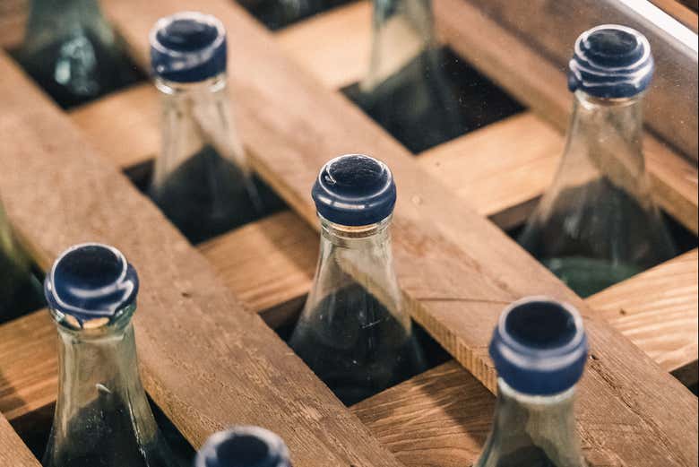Alcune bottiglie di vodka