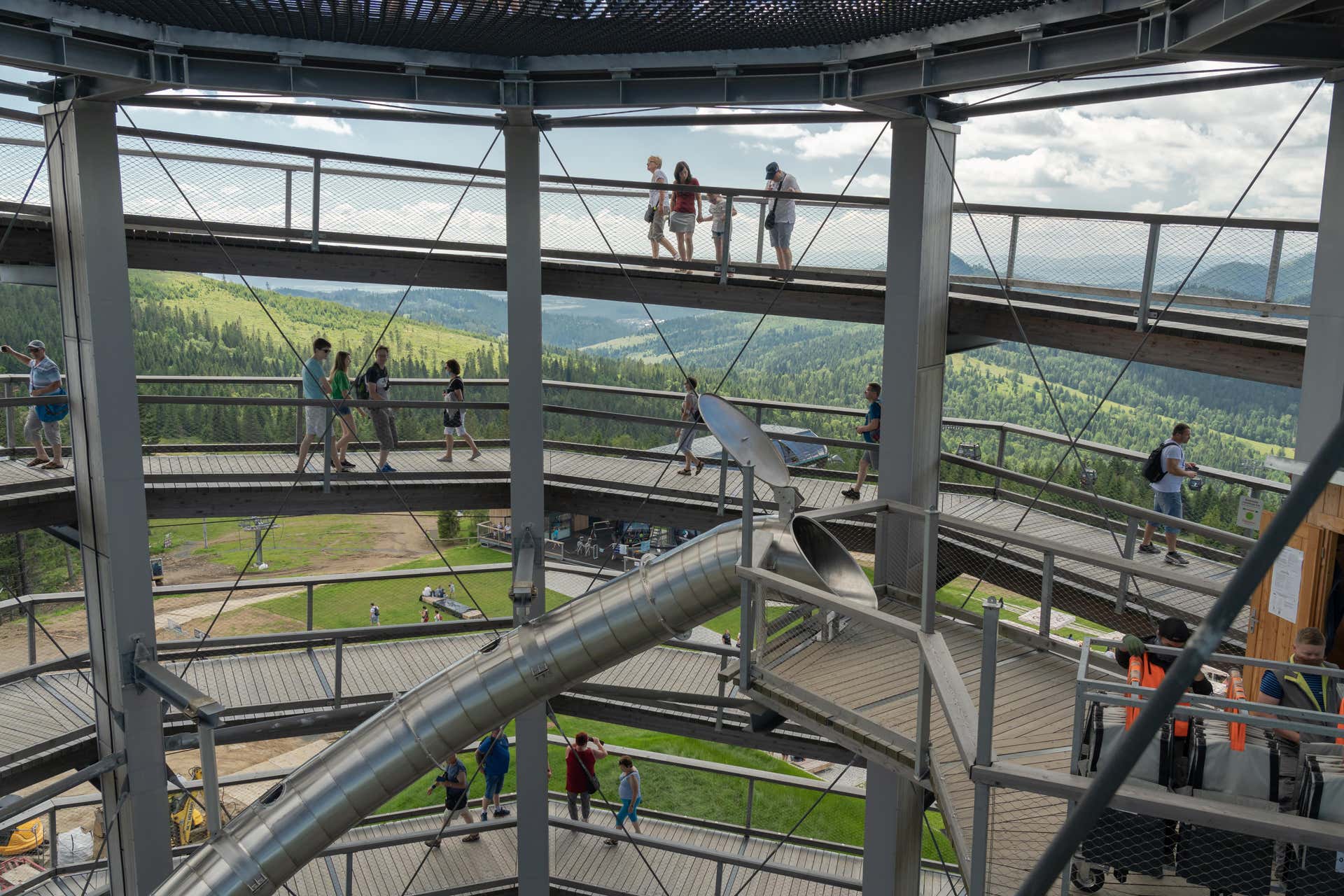 Excursão ao Treetop Walk Bachledka + Passeio de balsa pelo rio Dunajec