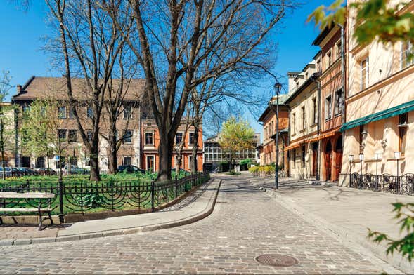 Visite dans le quartier juif de Cracovie