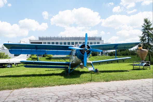 Visita guiada pelo Museu Polaco de Aviação
