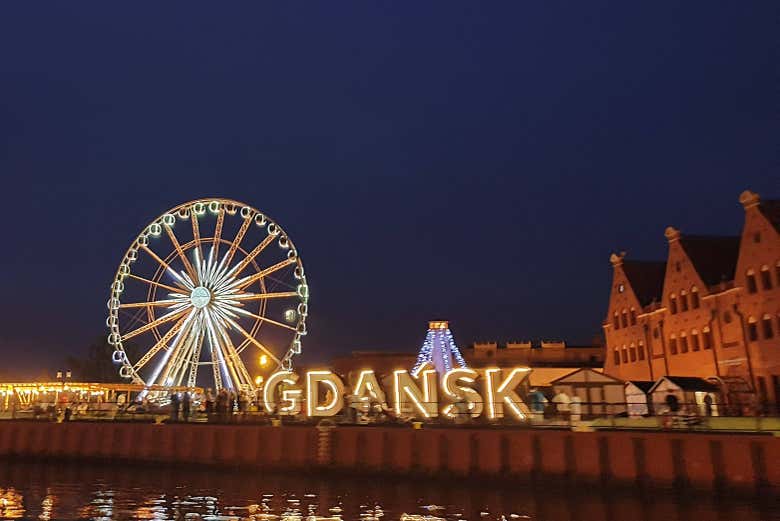 Gdansk éclairé
