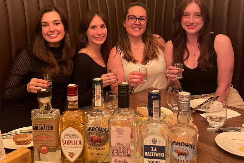 Dégustation de vodka