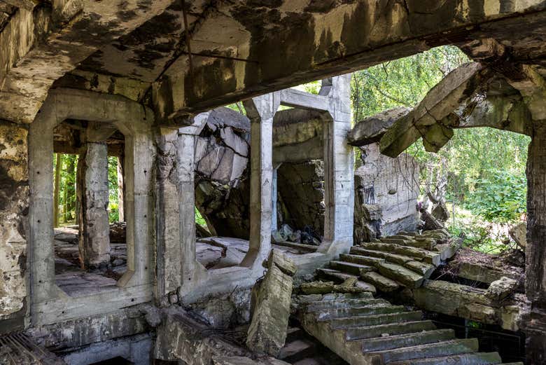Westerplatte, i resti della Seconda Guerra Mondiale