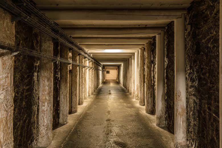 Pasadizos de las minas de sal de Wieliczka