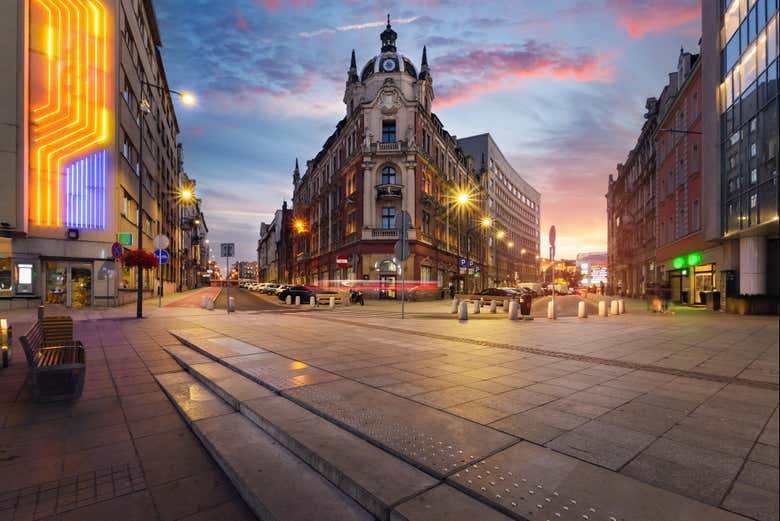 Centre of Katowice