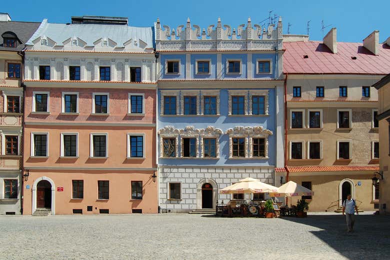Casas del casco histórico de Lublin