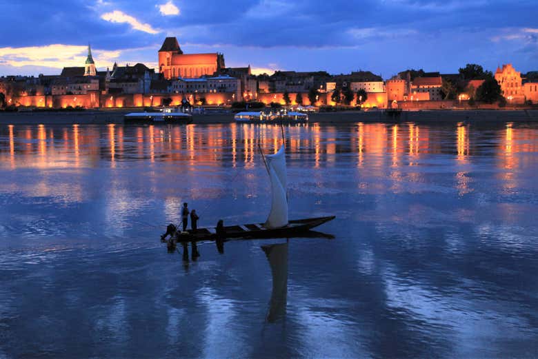 Tramonto a Toruń