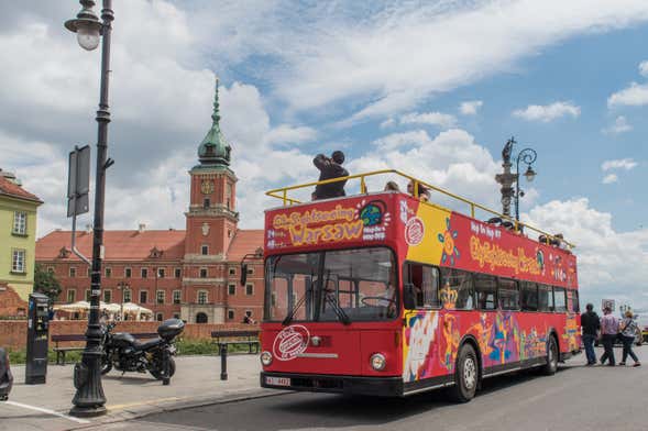 Bus touristique de Varsovie