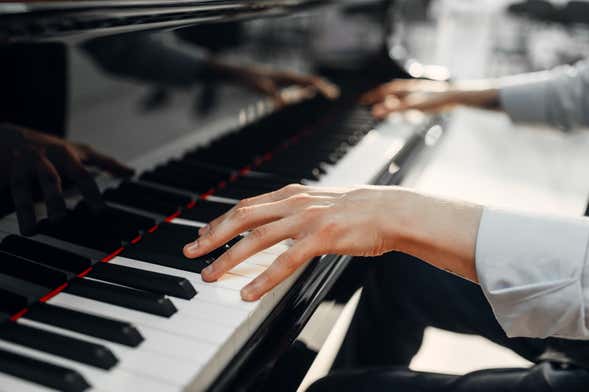 Concerto de piano com música de Chopin