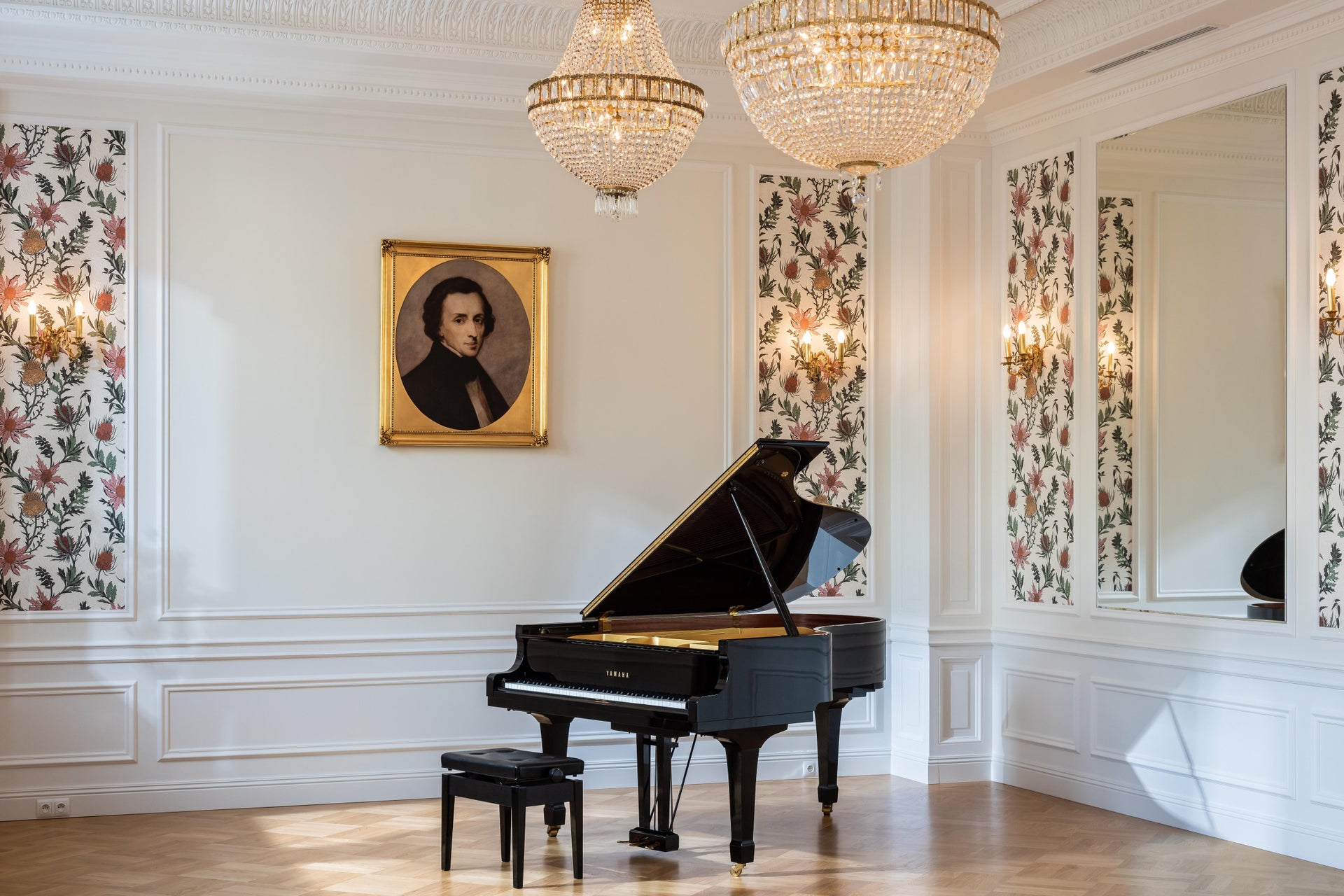 Concert de piano dans la salle Fryderyk