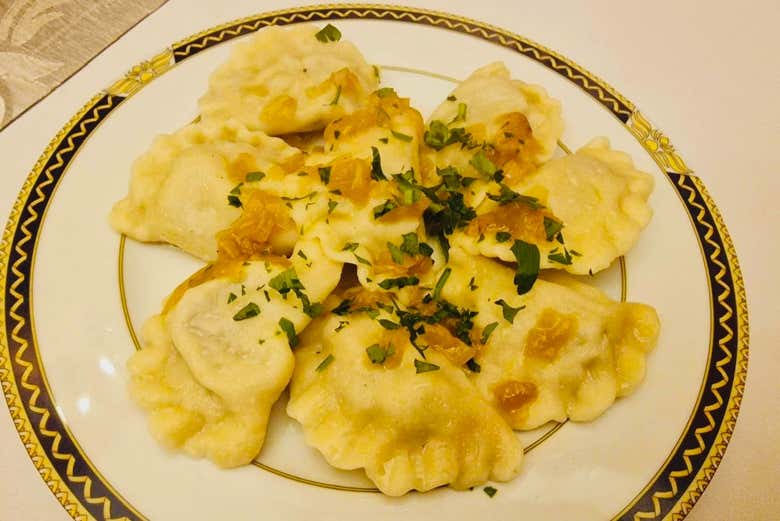 De delicieux pierogi
